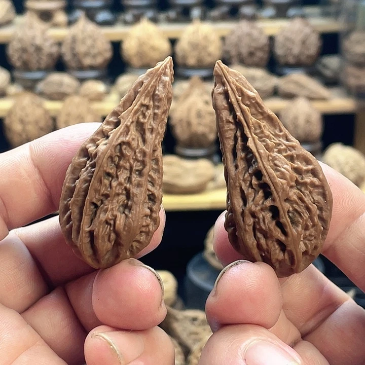 文玩核桃把件凤凰头25