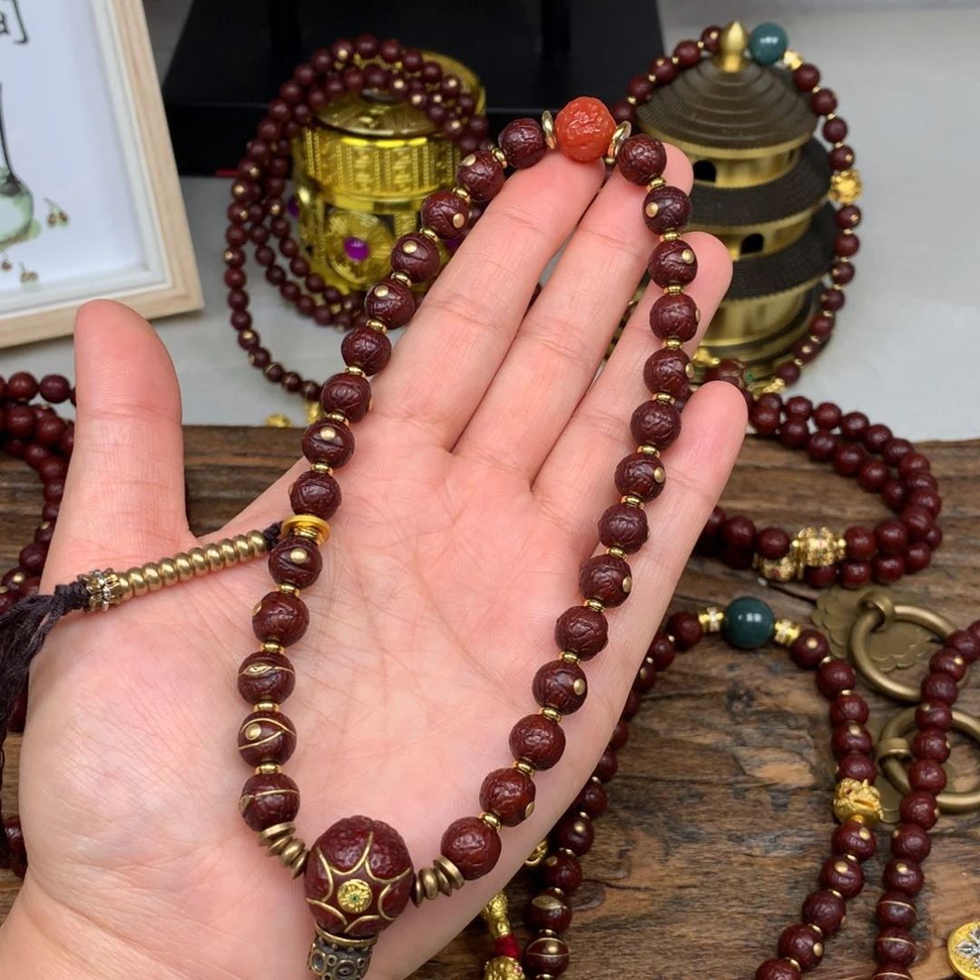 凤眼菩提吊坠8.8 满配 手持