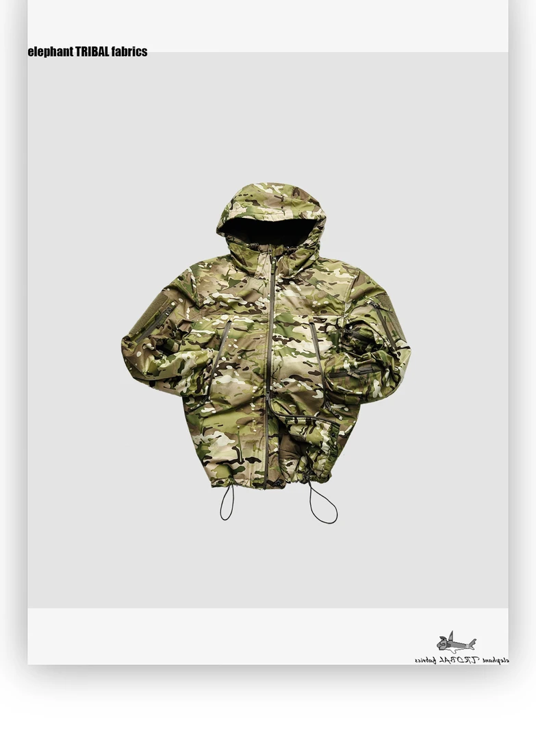 【象物】Lef军版加棉冲锋衣！户外运动越野防风保暖男女同款战术棉服