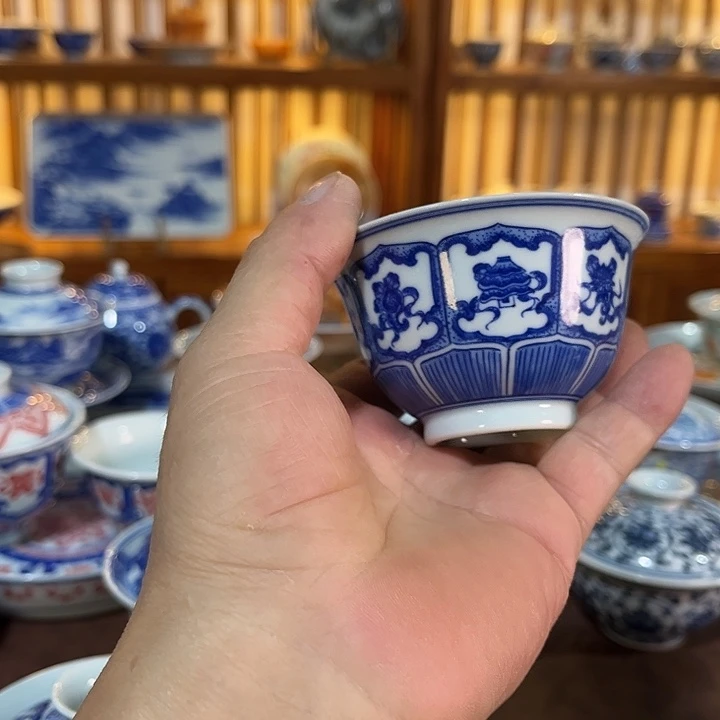 錡镇堂手工手绘杯