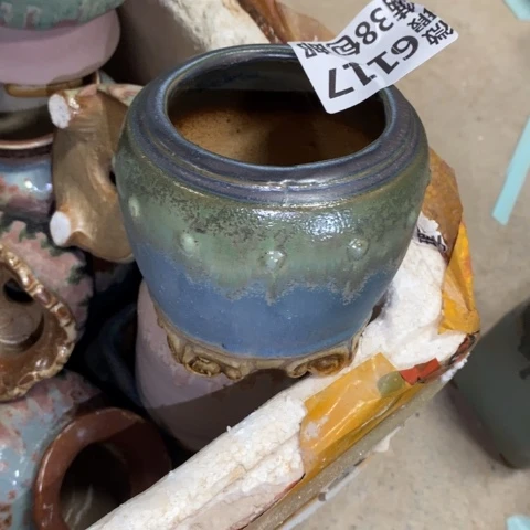 罐野**姐6117 微瑕38包邮景德镇陶瓷
