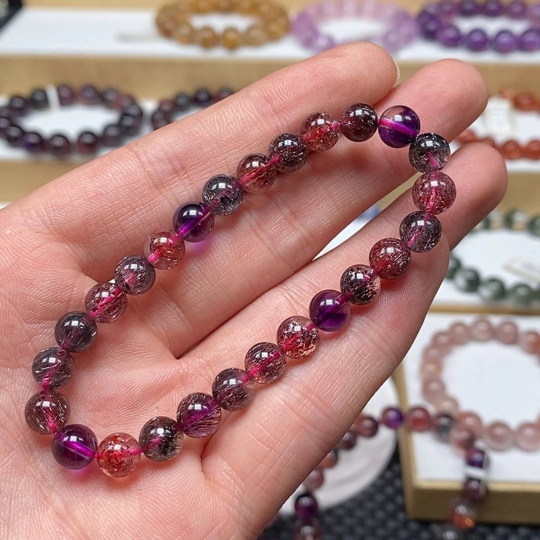 水晶手串未镶嵌手串7.2