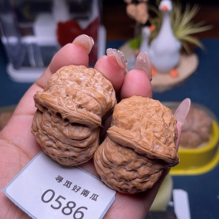 文玩核桃把件南瓜墩43-0586