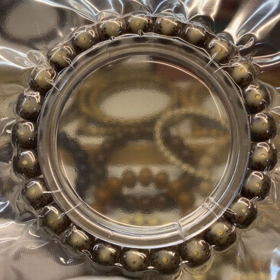 【闪购商品】吊坠星月菩提石玉料撞色大眼睛9-8