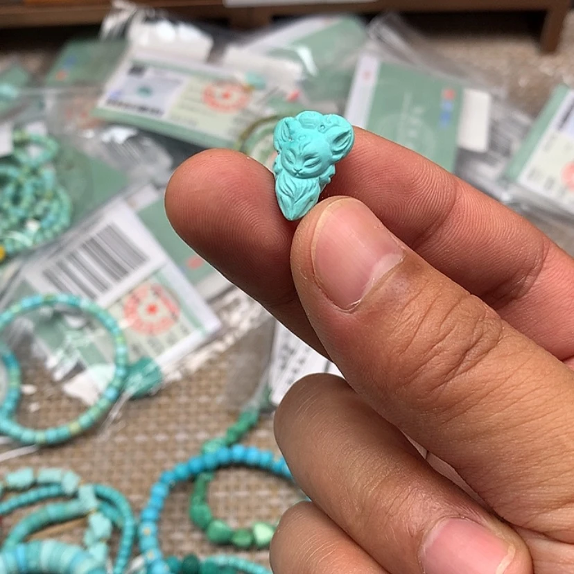 【闪购商品】绿松石未镶嵌颈饰14