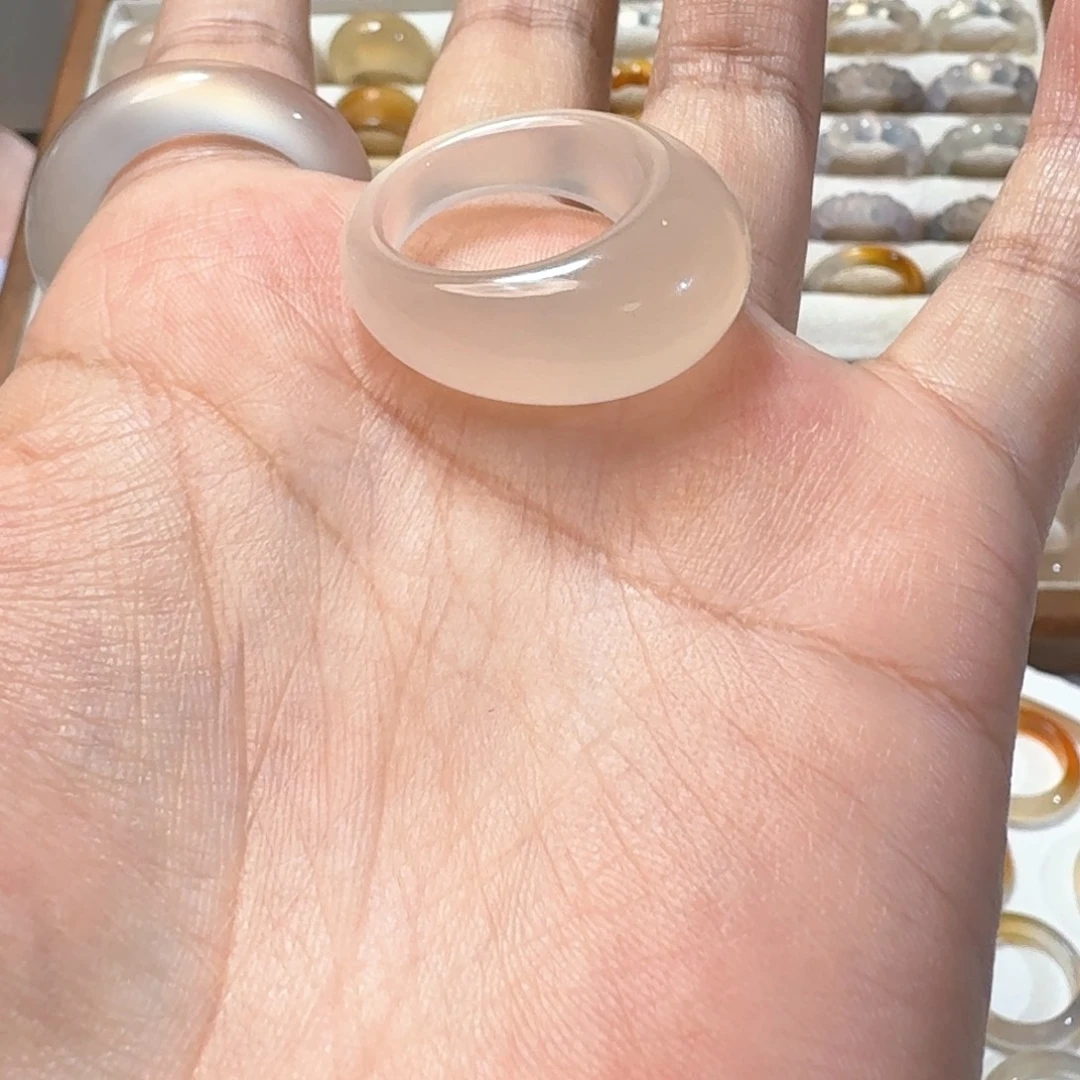 合金戒指玛瑙/玉髓026港18