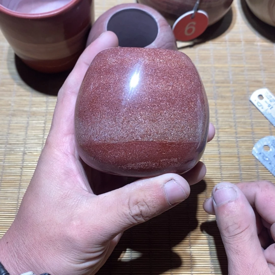 观***水紫砂红小迷你盆包邮