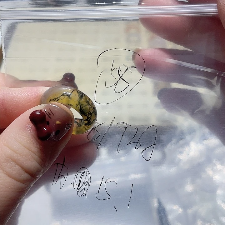 玛瑙/玉髓戒指未镶嵌