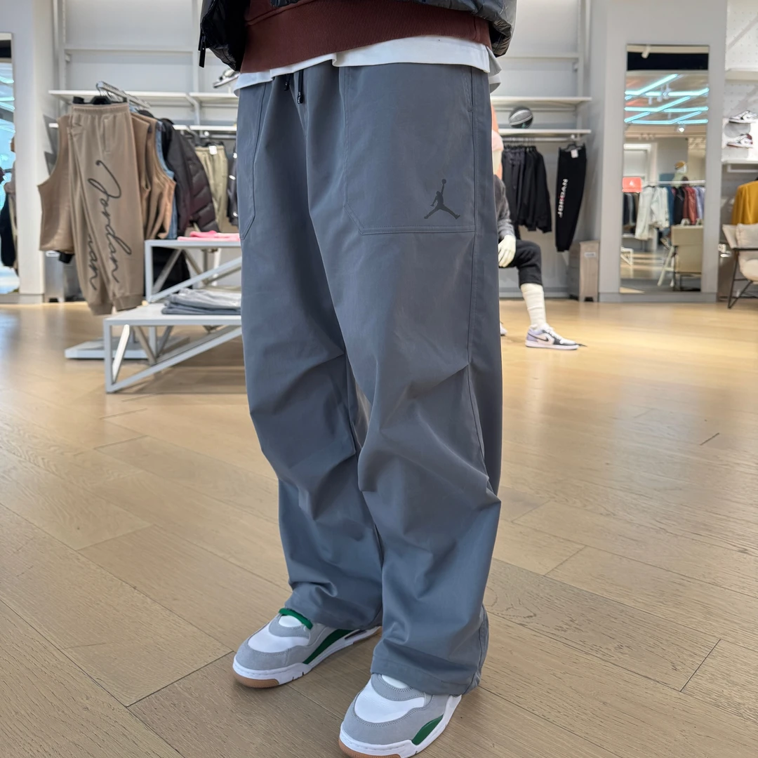 【耐克/就近门店发货】NIKE男子AJ铅笔灰梭织长裤HV4871-065