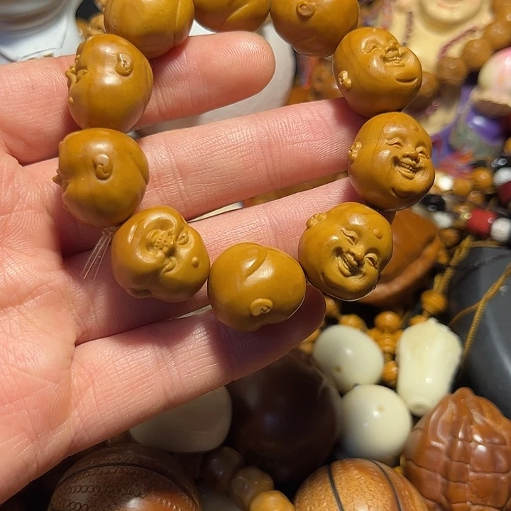 手串/手链橄榄核十分开心