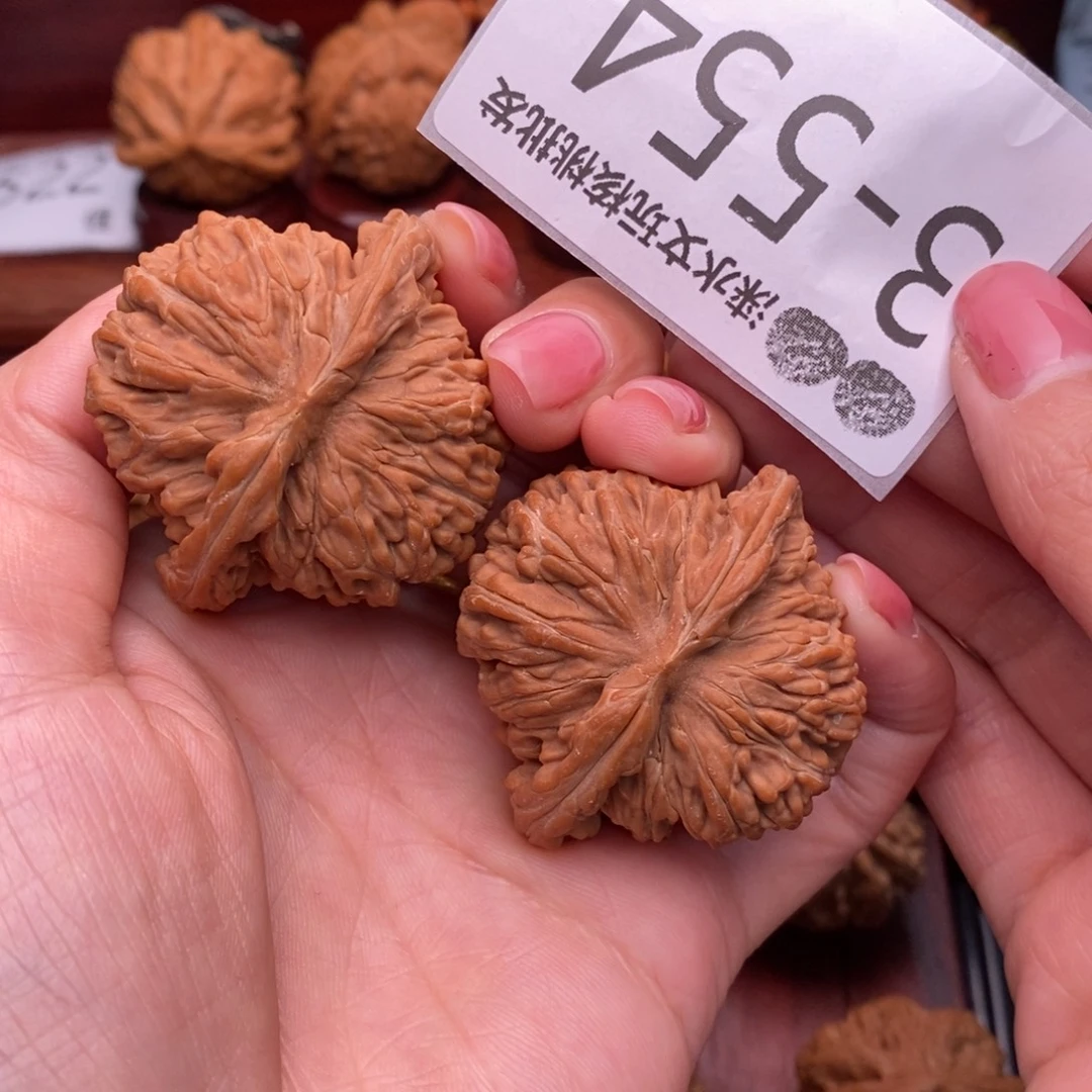 把件文玩核桃45四座楼