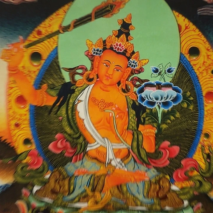 卷轴画唐卡作品框