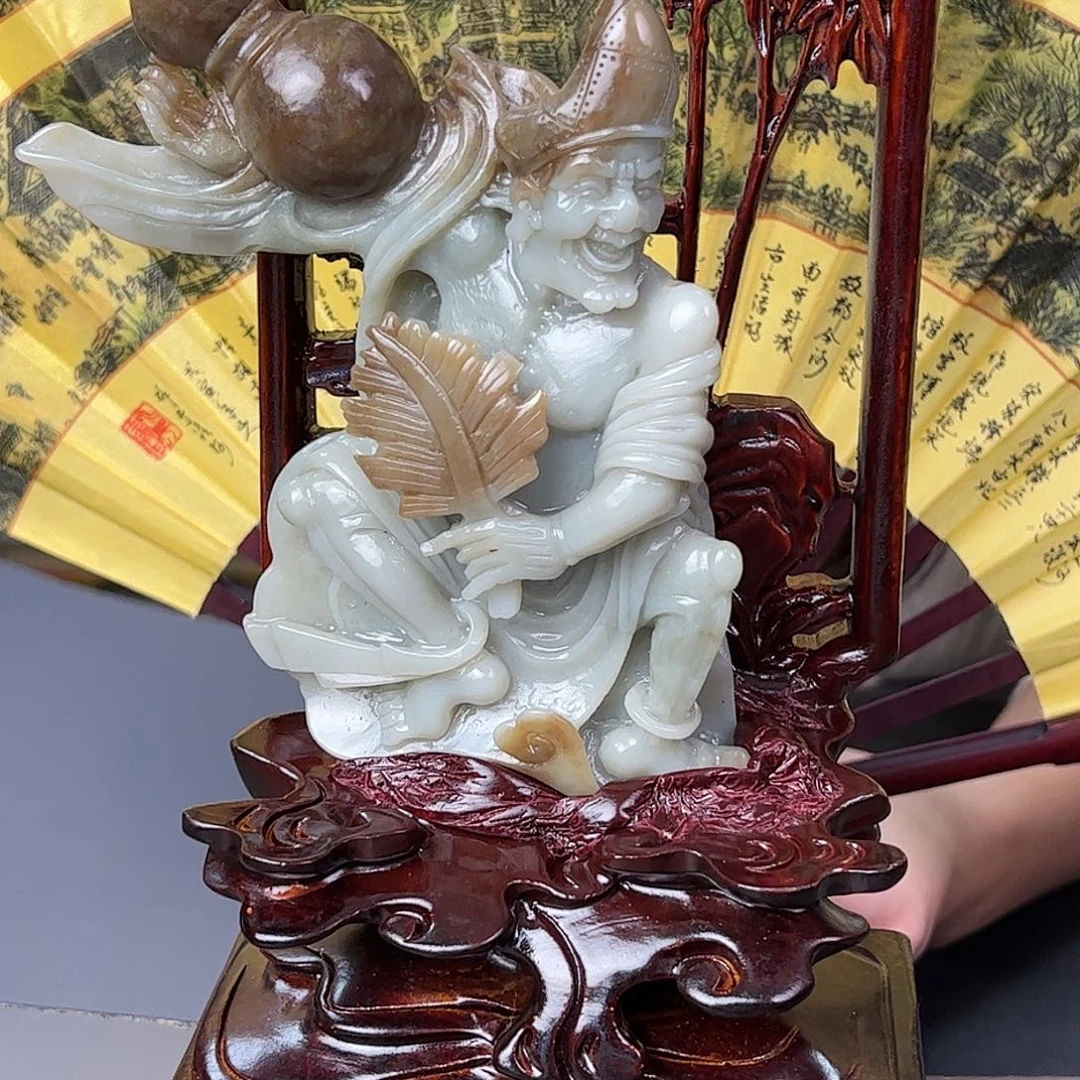 和田玉未镶嵌摆件