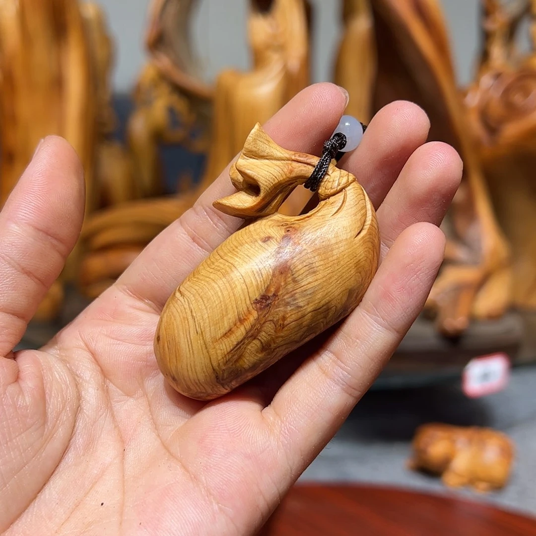 柏木（崖柏）崖柏木手把件摆件