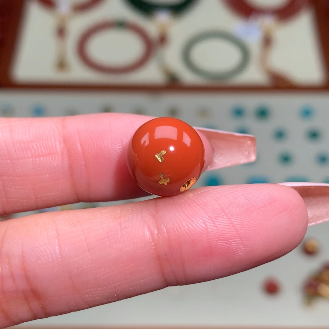 南红玛瑙颈饰未镶嵌