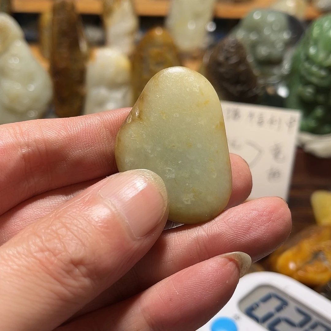 和田玉（子料）未镶嵌玉牌从*