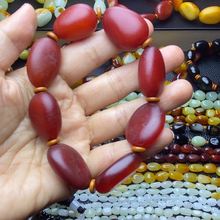 未镶嵌手链和田玉老*