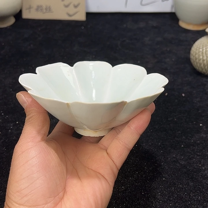 其他陶葵口盏青白瓷