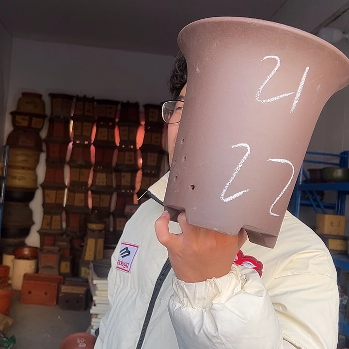 21促销紫泥兰花盆花盆