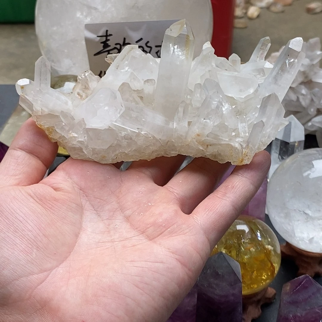 水晶珠宝半成品未镶嵌珈