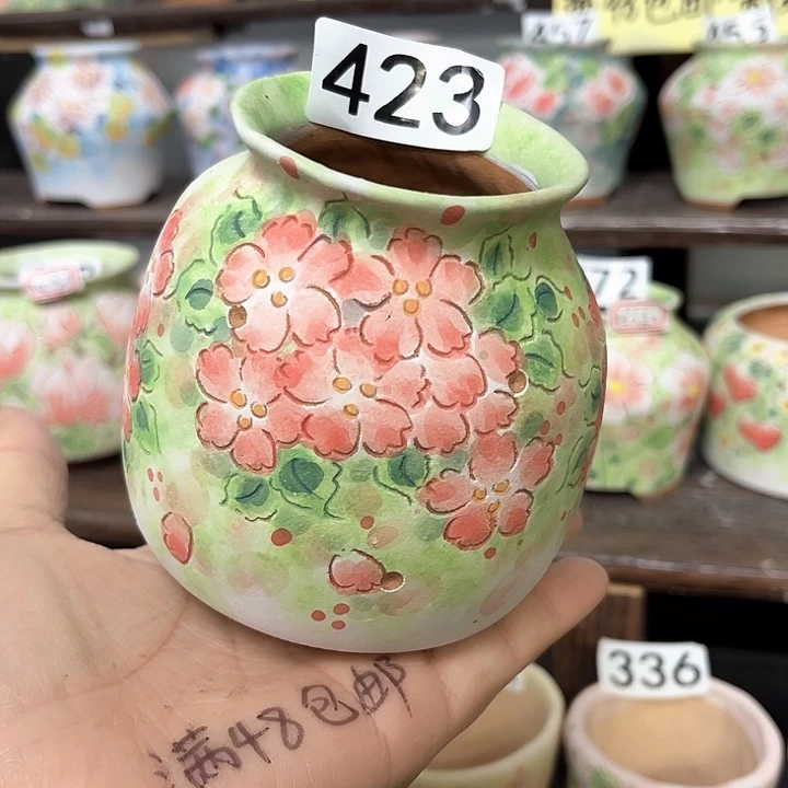 手工制作多肉花盆