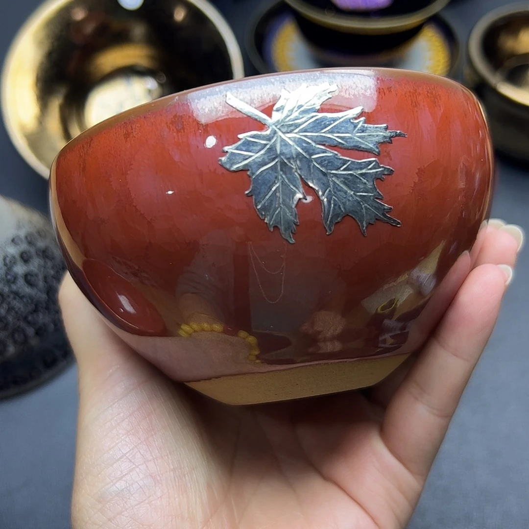 茶盏建窑建盏主人杯