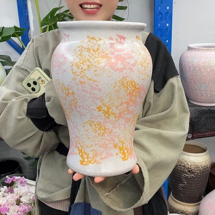 18×30 -粗陶花盆有孔-买买买