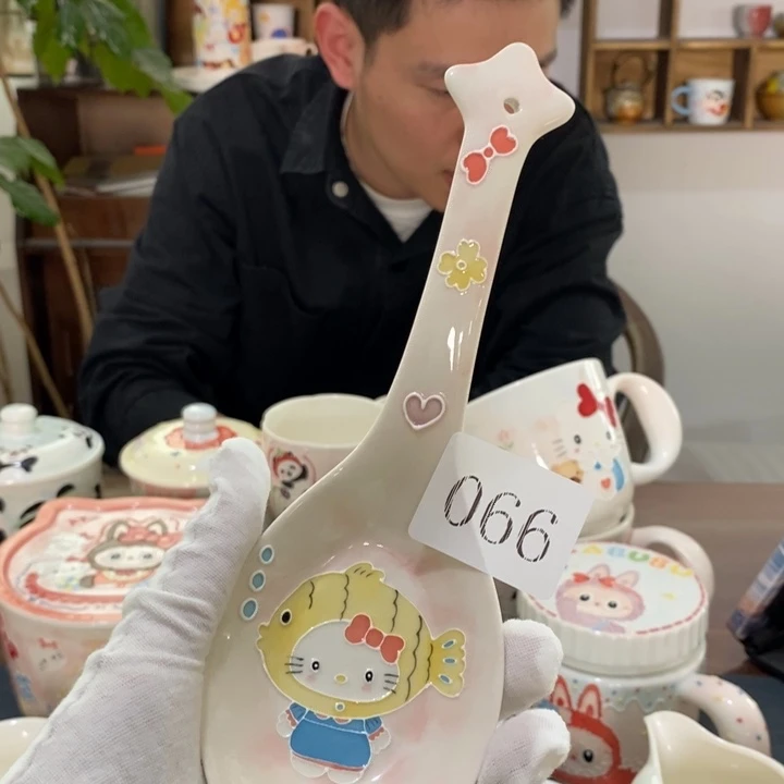 杯景德镇釉下彩手绘