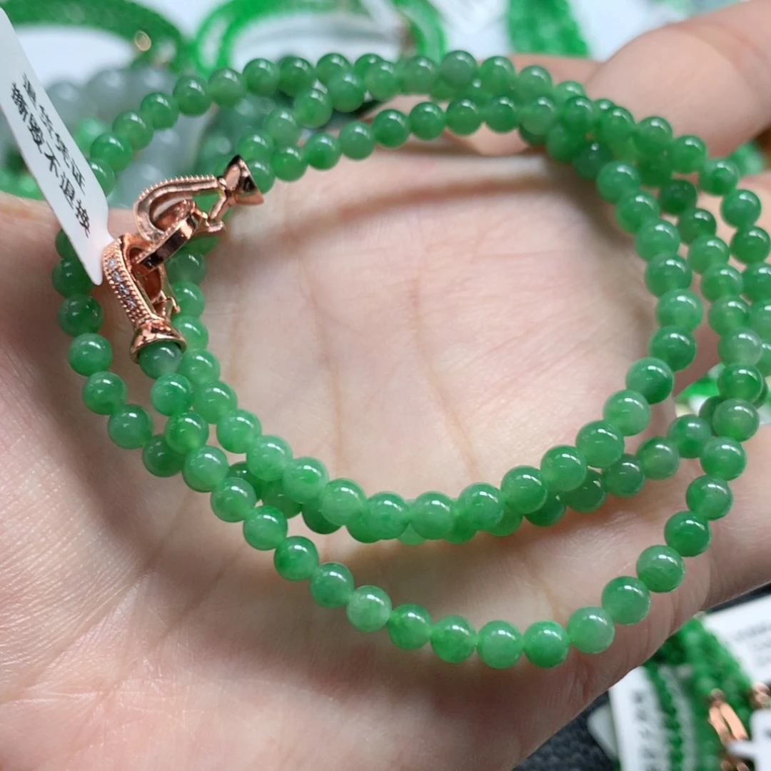 未镶嵌手链翡翠翡翠