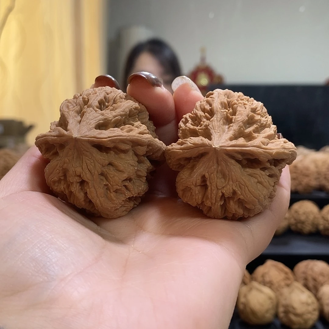 把件文玩核桃涿****木44大粗筋有黄