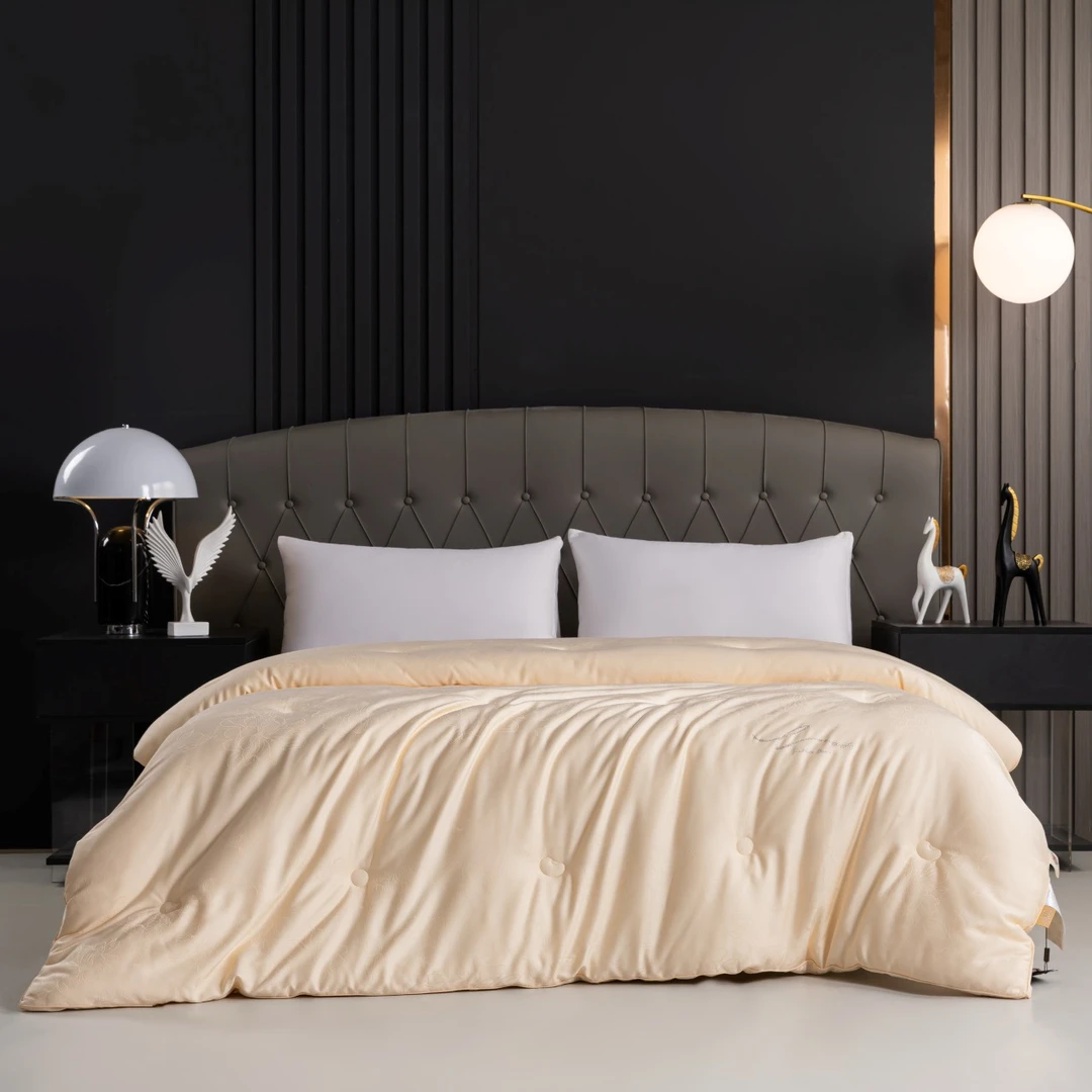 （流金岁月）至臻双宫茧桑蚕丝冬被  轻奢柔软抑菌蚕丝被