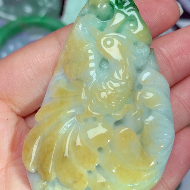 翡翠吊坠(不含链)未镶嵌