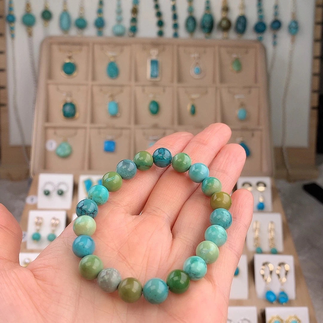 绿松石未镶嵌手链