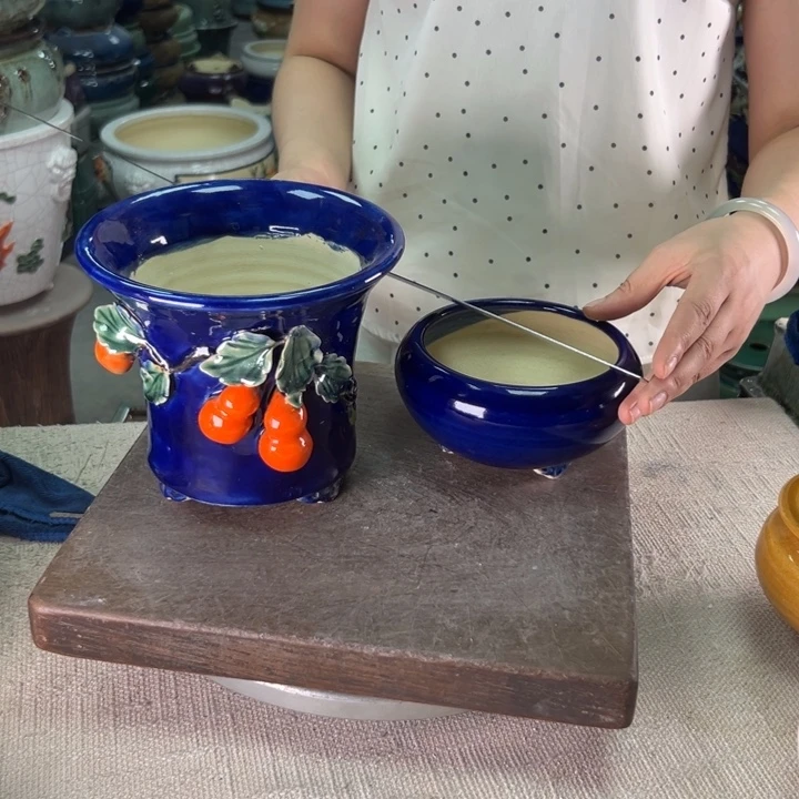 泳坤堂石湾盆陶瓷