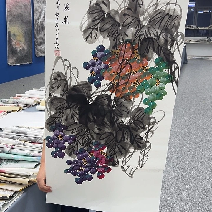 国画纯美纯手绘图