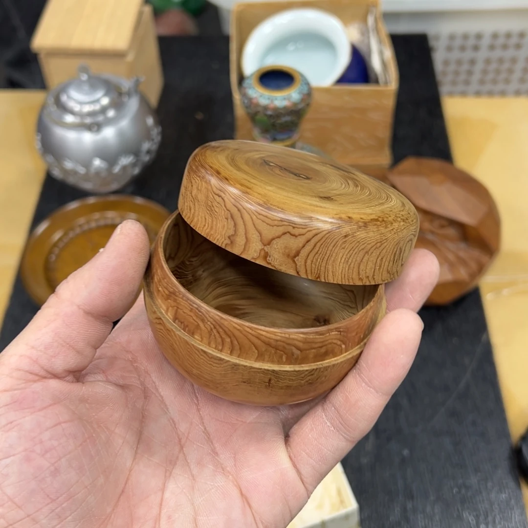 木日本中古工艺品摆件