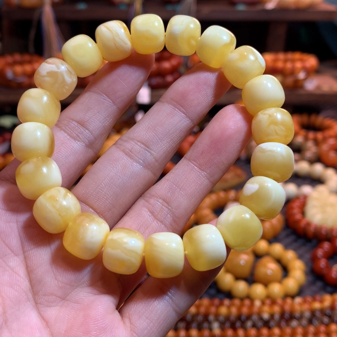 【闪购商品】手链琥珀未镶嵌知*蜜蜡