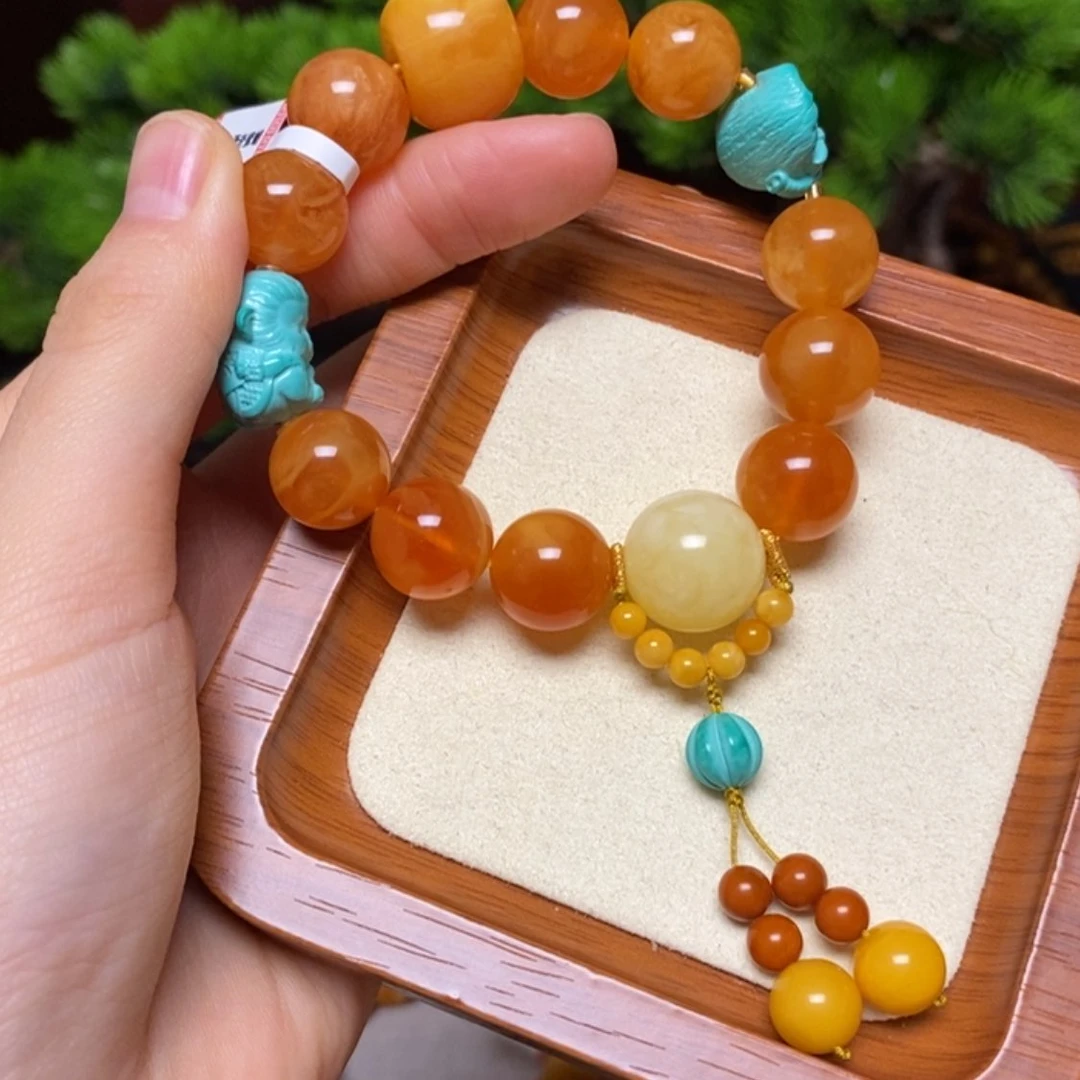 【闪购商品】手链蜜蜡未镶嵌手串