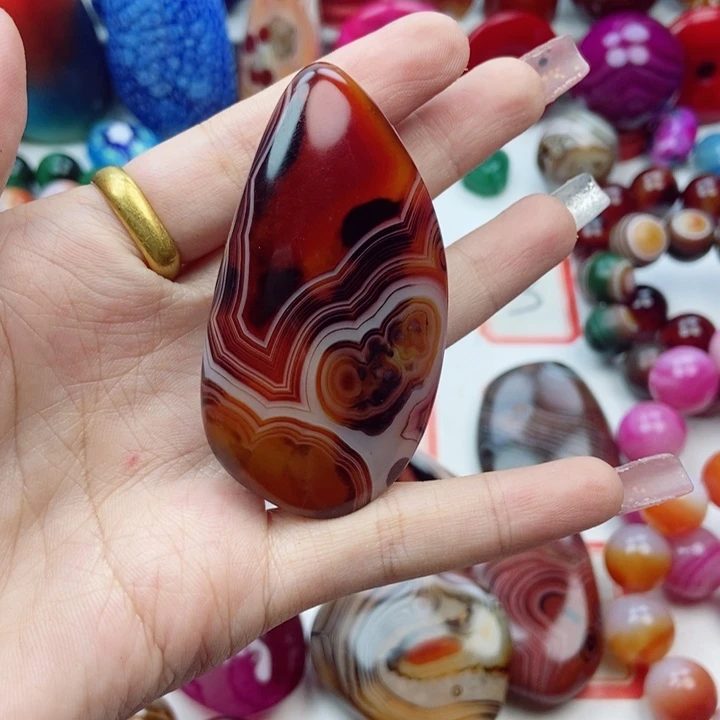 未镶嵌玛瑙/玉髓珠宝奇石大***调