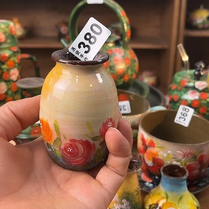 纯纯莫奈油画风纯纯莫奈油画风花瓶