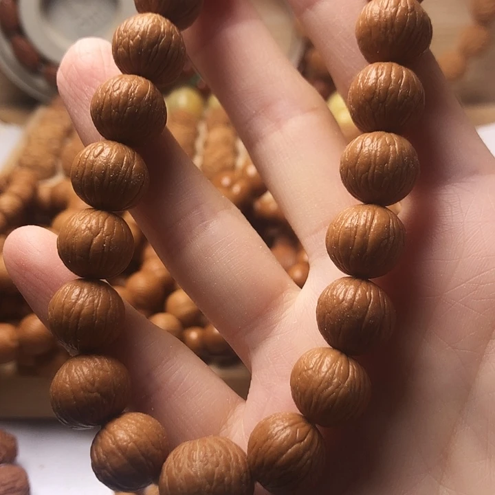 核桃手串/手链原皮凤羽