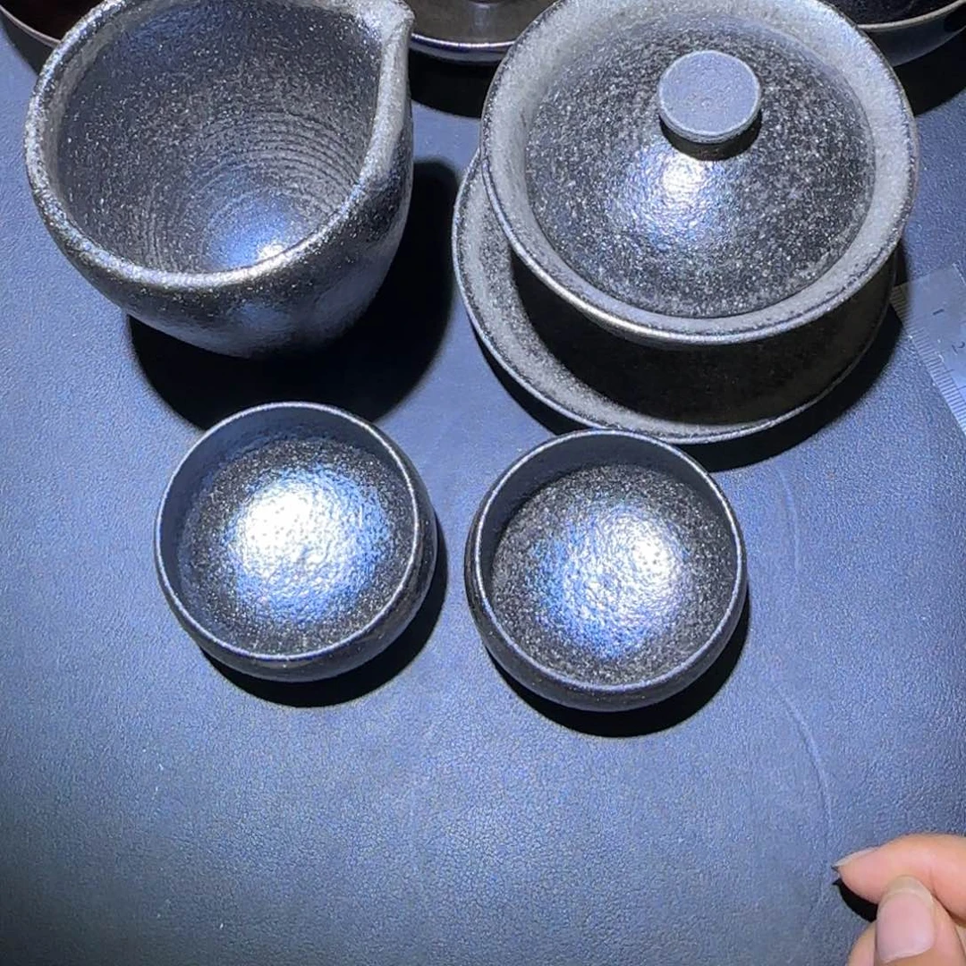 金***频茶盏福建盏茶器盖碗公道两个杯子