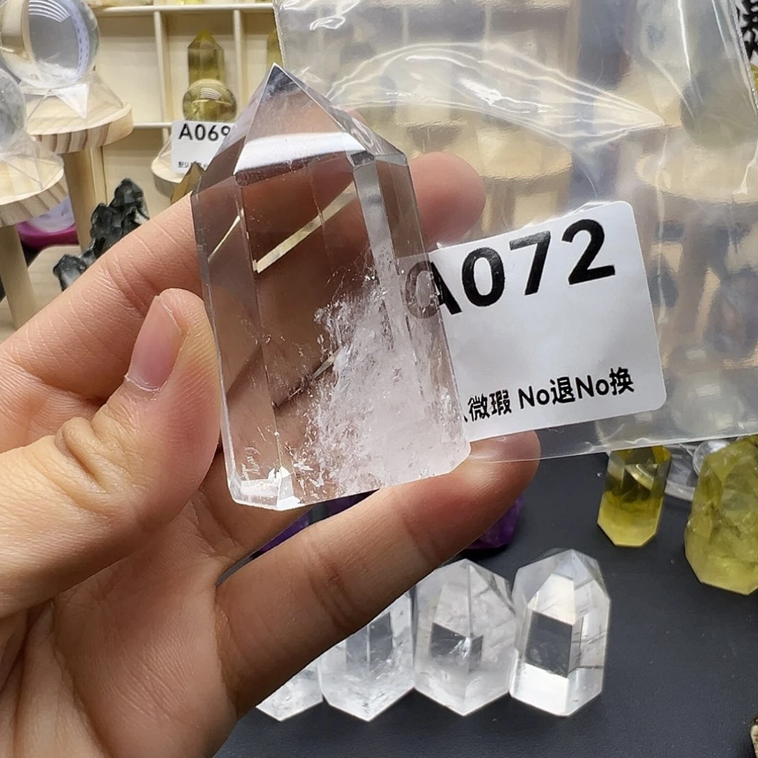 水晶天然水晶半成品未镶嵌微瑕