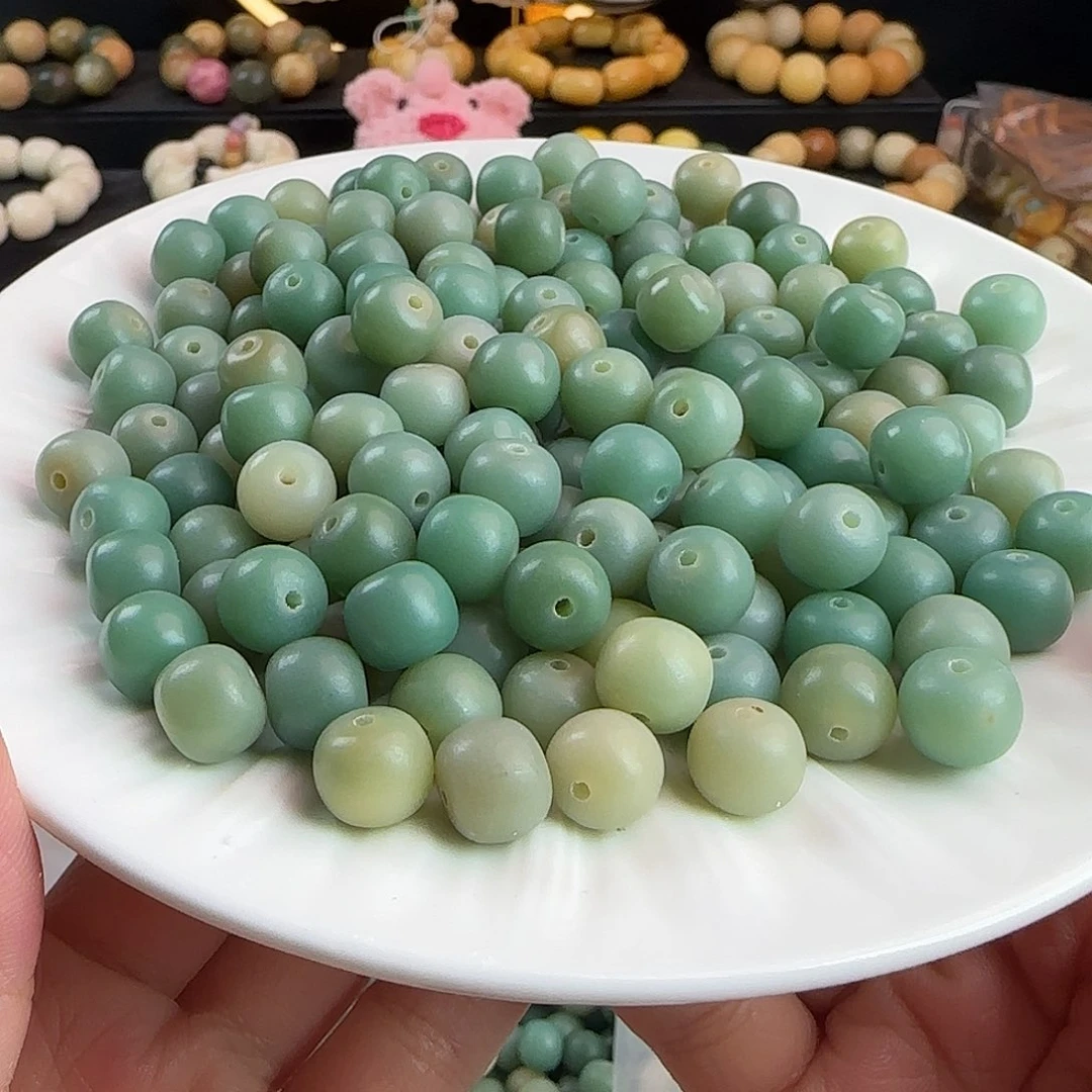 手串菩提根/象牙果卡10青提奶绿桶100卡牌➕100备珠