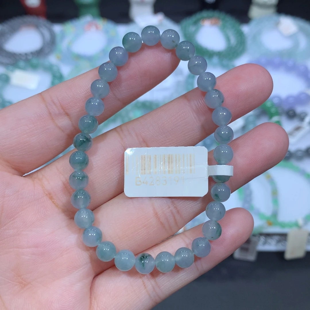 未镶嵌手串翡翠天然