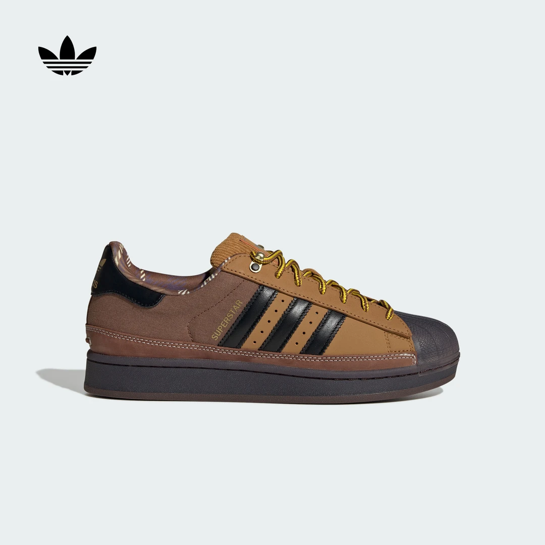 阿迪达斯三叶草 SUPERSTAR II经典贝壳头板鞋男女款adidas JR6990