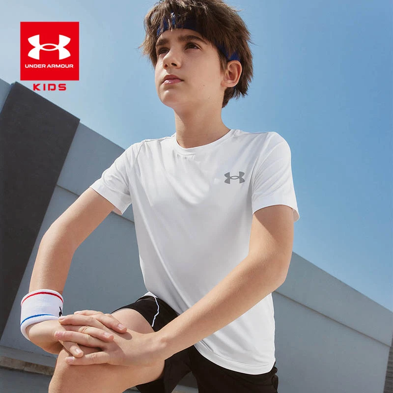 Under Armour/安德玛儿童夏季短袖速干T恤吸湿舒适休闲252120208