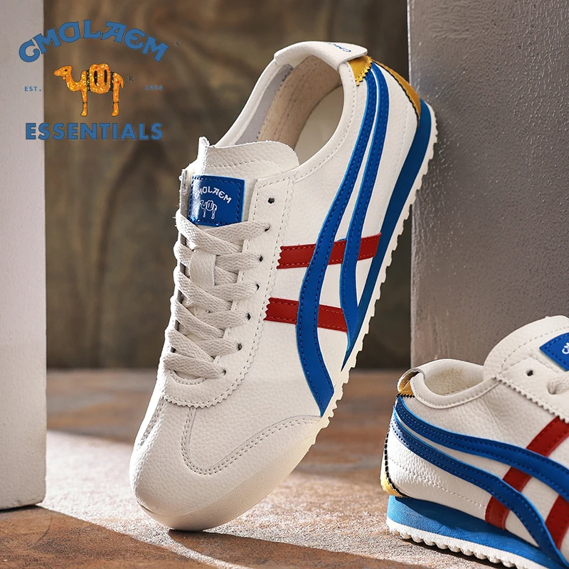 美国单峰驼/男女款经典复古真皮德迅鞋潮流低帮休闲透气情侣板鞋