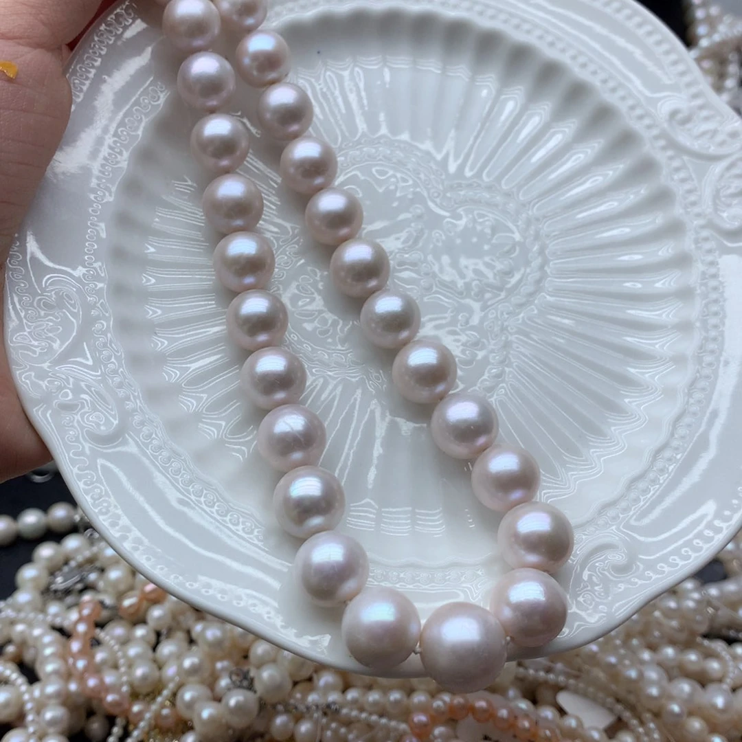 淡水珍珠9-13➕未镶嵌a8项链