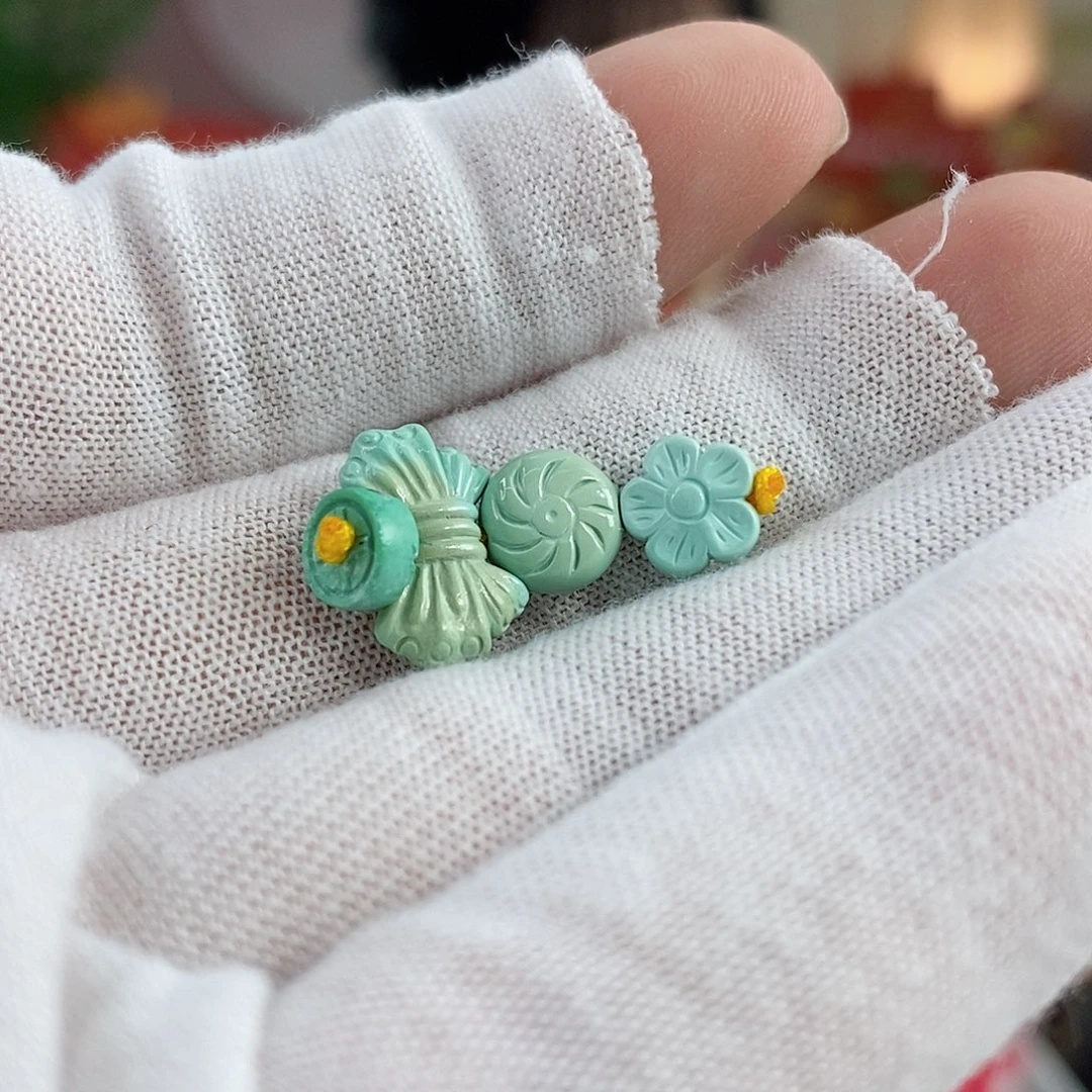 绿松石珠宝奇石未镶嵌